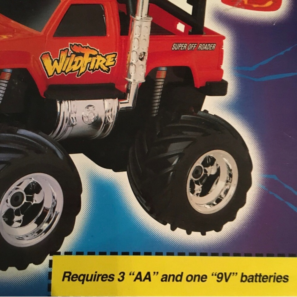 RadioShack RC truck off road WildFire radio control red plastic racer 60 4178 - Picture 12 of 13